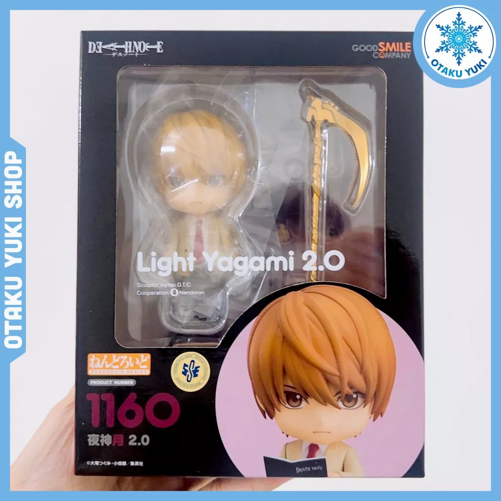 Mô Hình Nendoroid Light Yagami 2.0 - Nendoroid 1160 DEATH NOTE