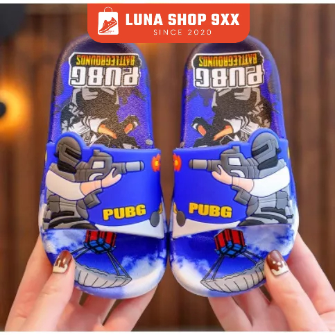 DÉP LÊ BÉ TRAI HÌNH GAME PUBG MẪU HÓT CHO BÉ 9802