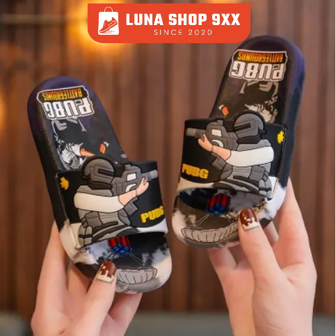 DÉP LÊ BÉ TRAI HÌNH GAME PUBG MẪU HÓT CHO BÉ 9802