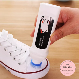 Chai Tẩy Trắng Giày Dép, Túi Xách PLAC ( CÓ CHỔI CỌ ) 88028