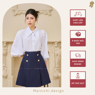 Áo sơ mi kiểu nữ Lavish Shirt Linen premium_mainichi
