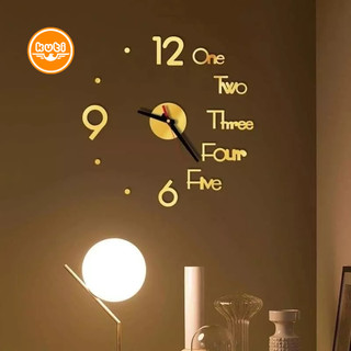 Đồng hồ dán tường decor trang trí