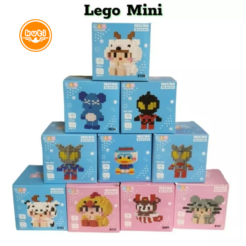 Lego 12 con giáp mini