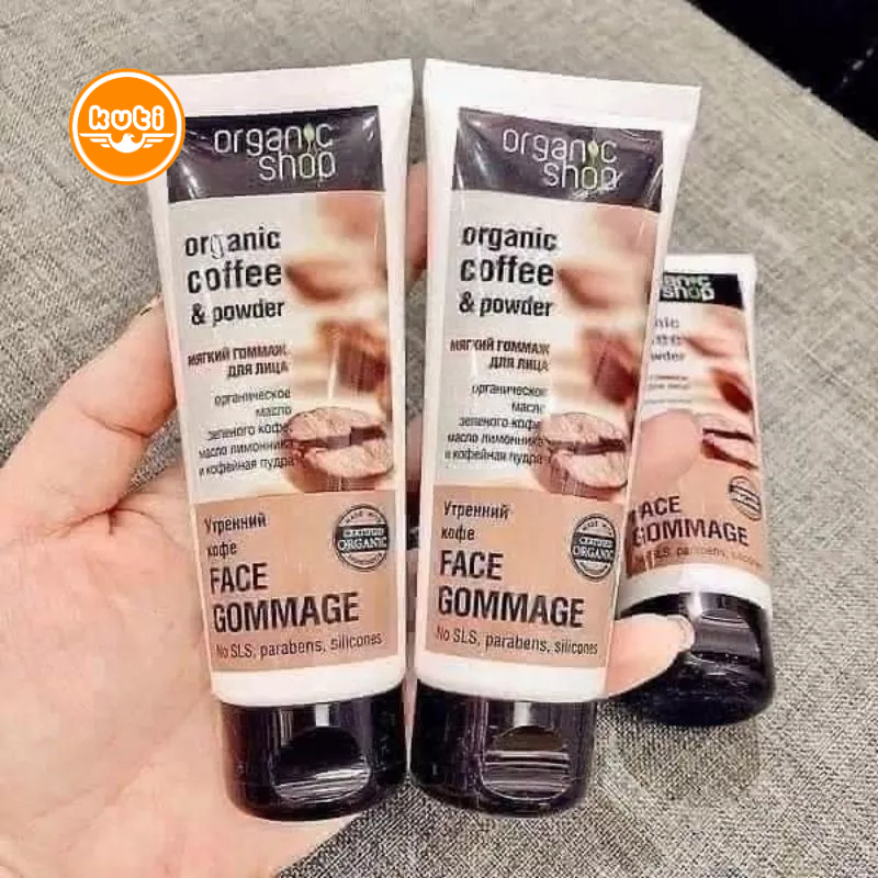 TẨY DA CHẾT COFFEE ORGANIC FACE