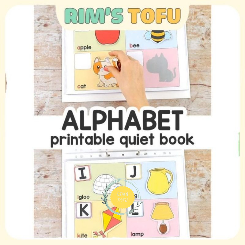 Bộ học liệu bóc dán BẢNG CHỮ CÁI TIẾNG ANH - Học liệu Montessori Đồ chơi giáo dục sớm Montessori