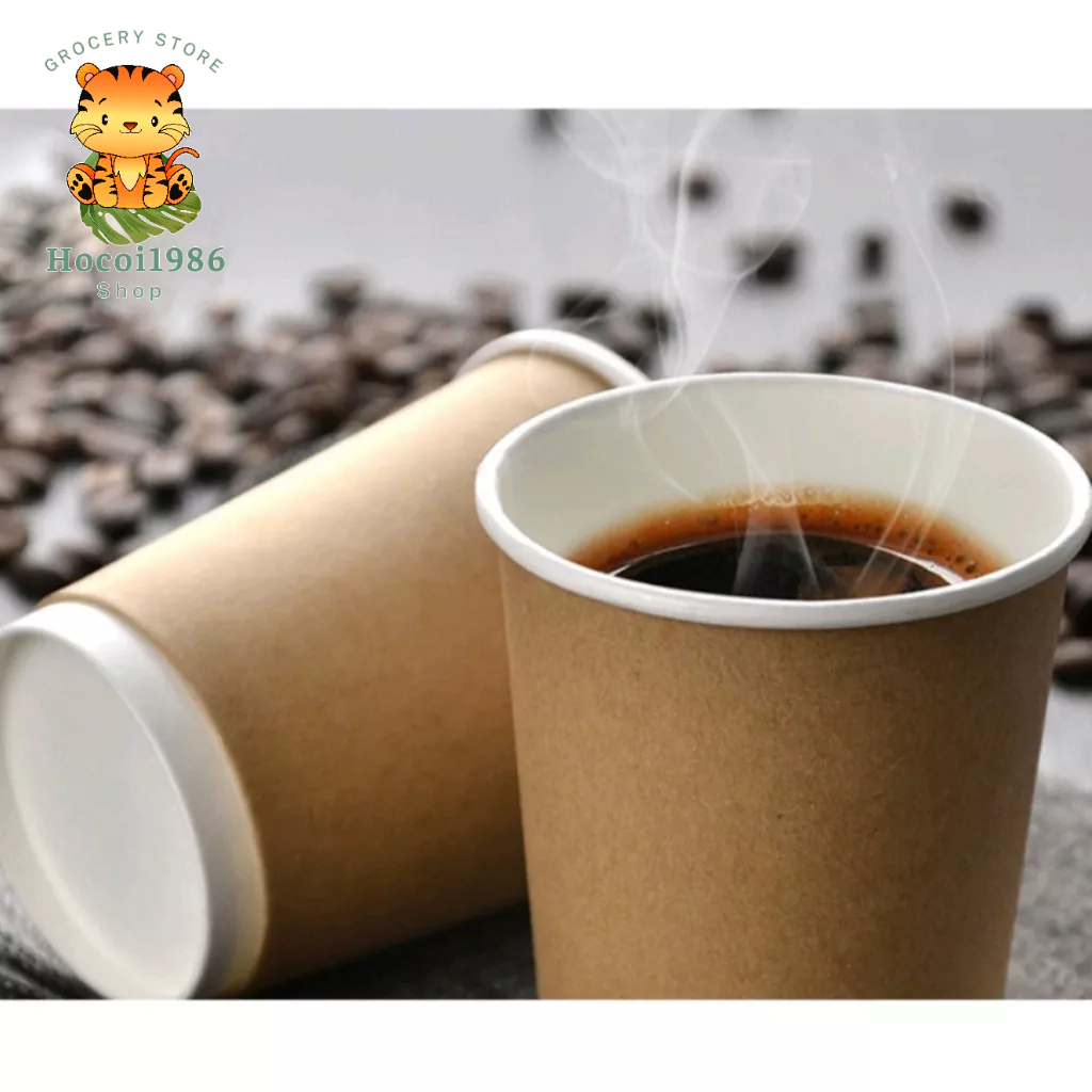 Cốc giấy Kraft màu sắc sang trọng
