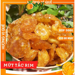 500gr mứt tắc mứt quất rim dẻo chua ngọt - đặc sản việt