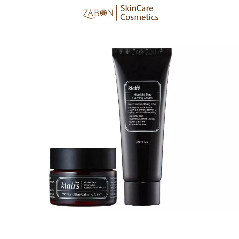 Kem Dưỡng Làm Dịu Phục Hồi Da Tổn Thương Nhạy Cảm Dear Klairs Midnight Blue Calming Cream