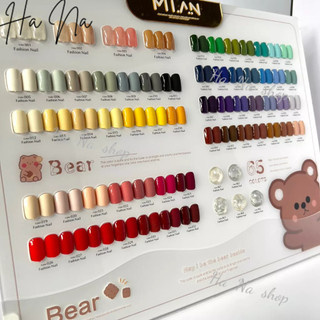 Sét sơn gel 65 màu MiLan