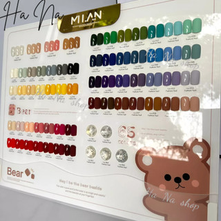 Sét sơn gel 65 màu MiLan