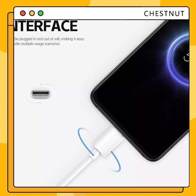 2A Cáp Sạc Type C USB 30cm  Cho điện thoại Samsung/OPPO/VIVO/Huawei/XiaoMi-CT