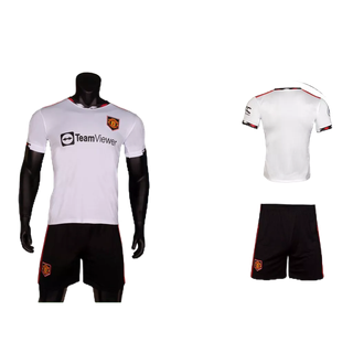 ÁO BÓNG ĐÁ CLB ManU TRẮNG 2023 <40-85KG>