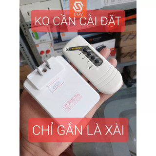 Mẫu Mới - Bộ Điều Khiển Quạt 3 Tốc Độ Từ Xa Mobilcon Kèm Pin