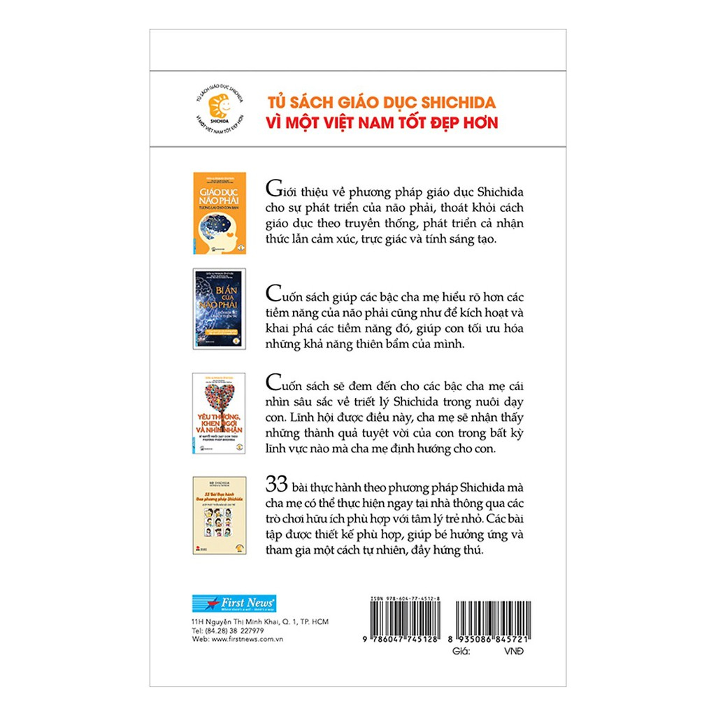 Sách - Phát Triển Năng Lực Trí Tuệ Cho Con Theo Phương Pháp Shichida
