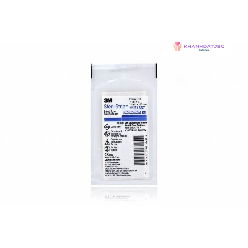 Băng y tế thay chỉ khâu da 3M STERI – STRIP B1557