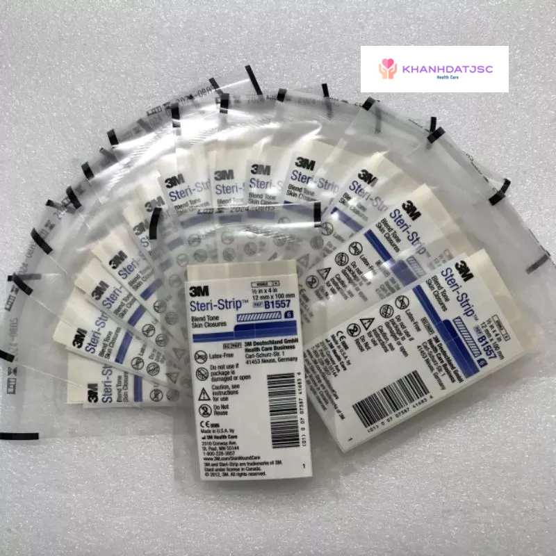 Băng y tế thay chỉ khâu da 3M STERI – STRIP B1557