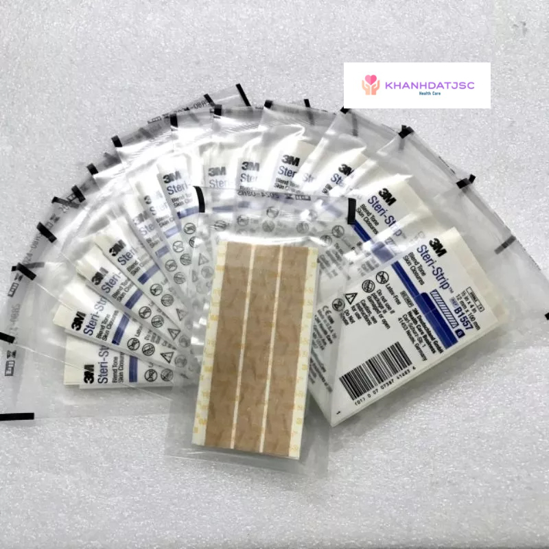 Băng y tế thay chỉ khâu da 3M STERI – STRIP B1557