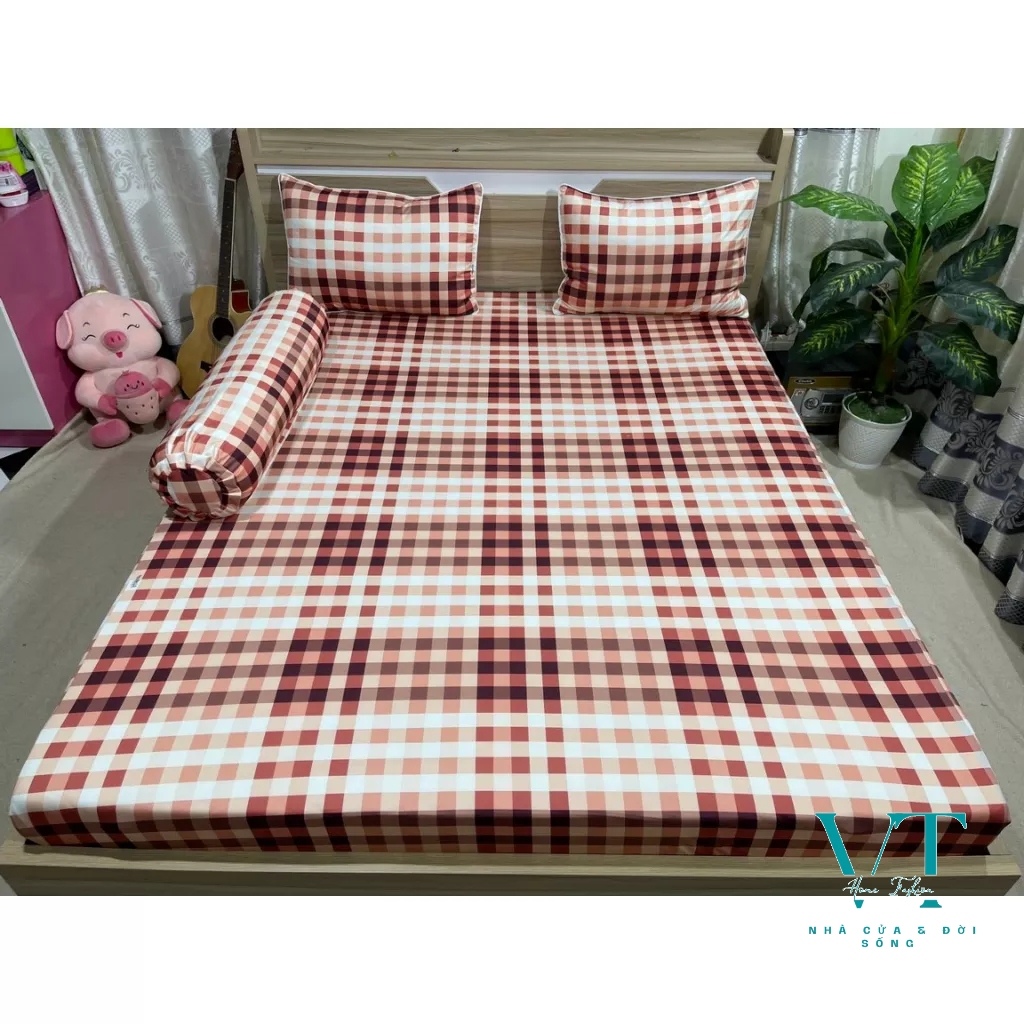Bộ Drap Thun Lạnh Ý 5D
