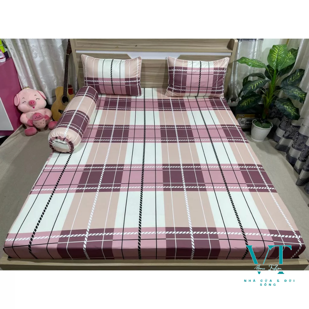 Bộ Drap Thun Lạnh Ý 5D