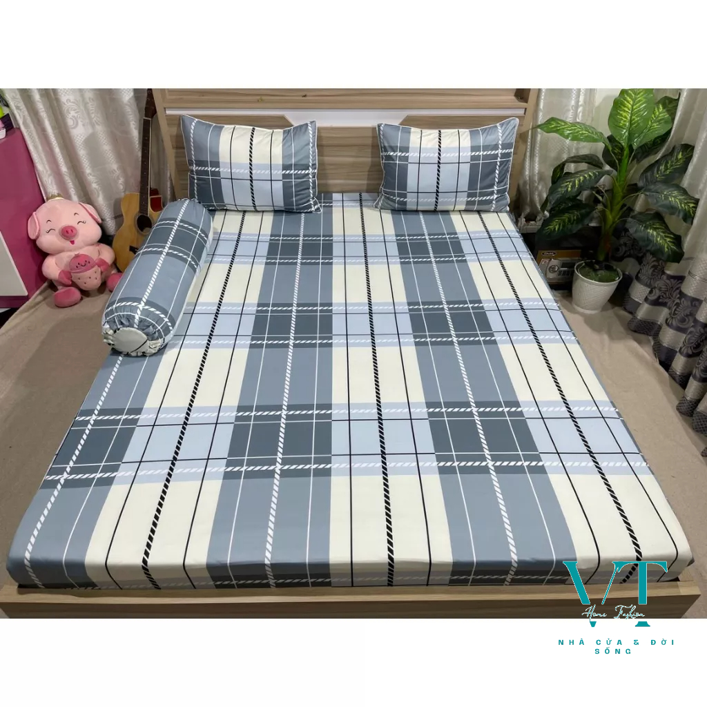 Bộ Drap Thun Lạnh Ý 5D