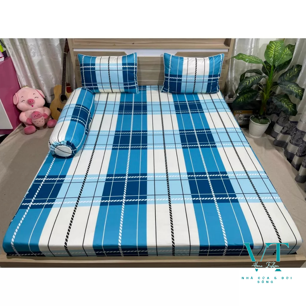 Bộ Drap Thun Lạnh Ý 5D