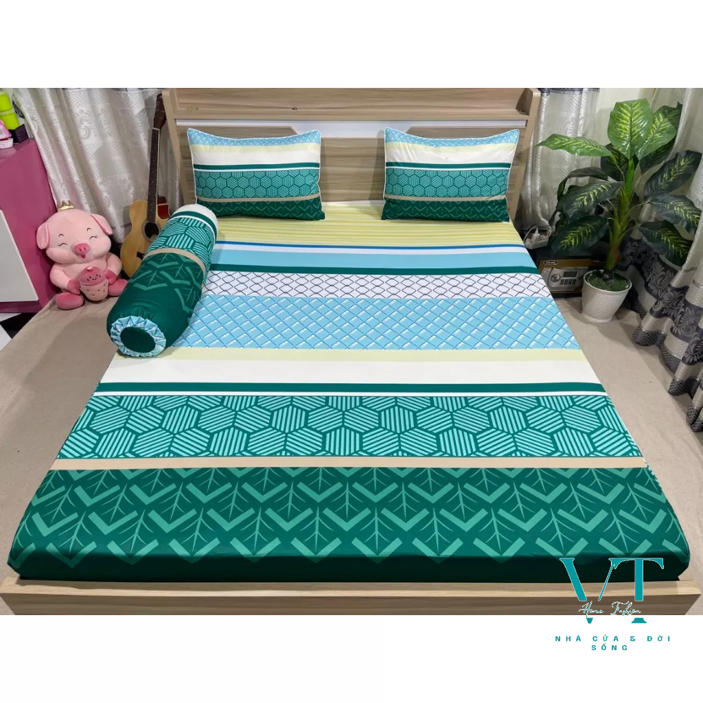 Bộ Drap Thun Lạnh Ý 5D