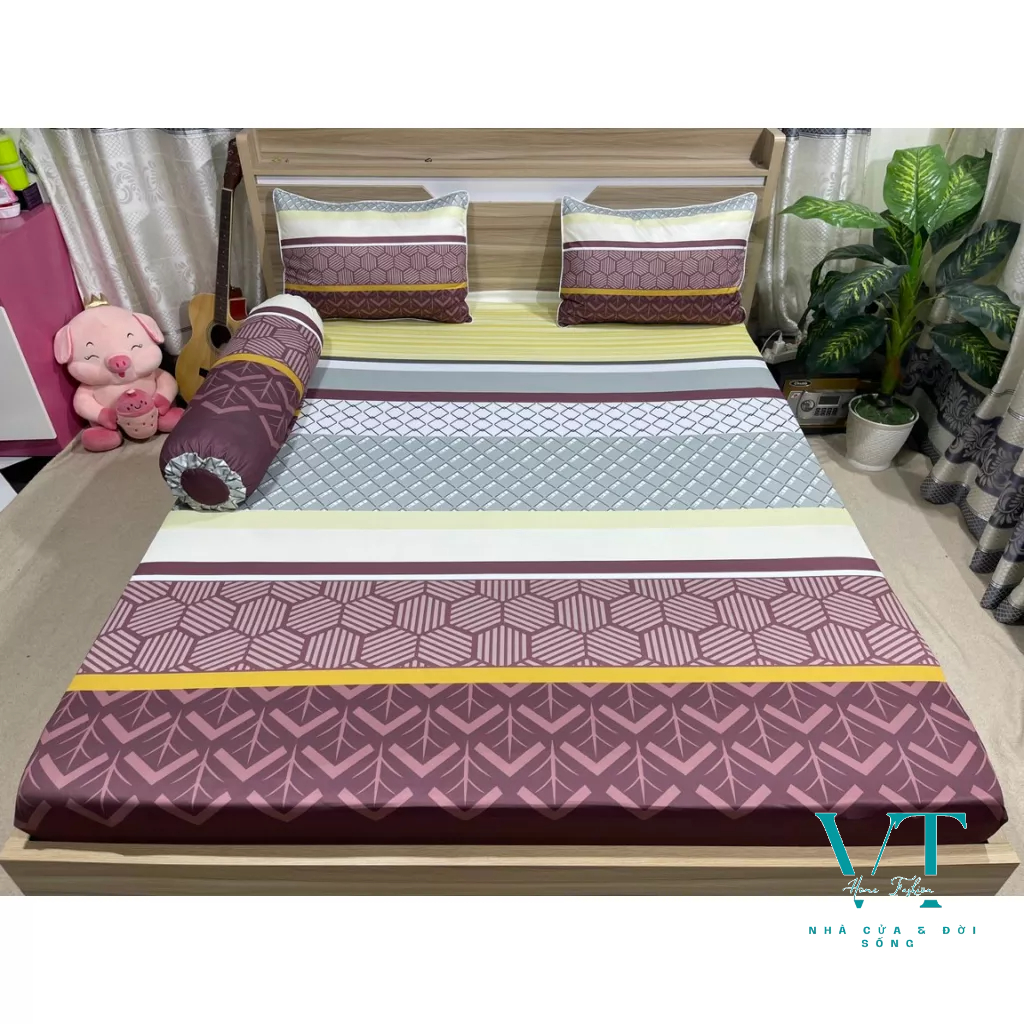 Bộ Drap Thun Lạnh Ý 5D