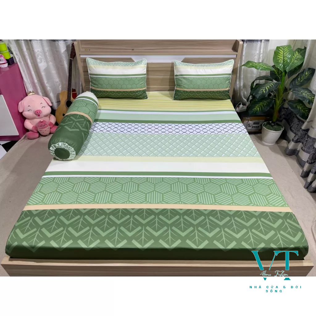 Bộ Drap Thun Lạnh Ý 5D