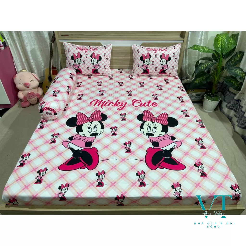 Bộ Drap Thun Lạnh Ý 5D