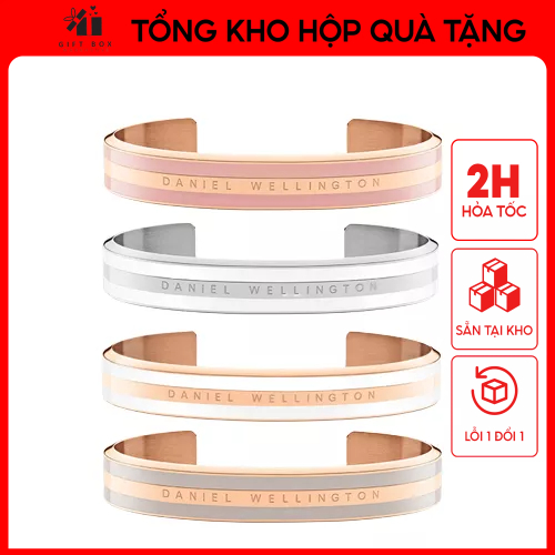 Vòng tay nam nữ Daniel wellinton -Vòng tay Dw V2 Full box -Khắc tên theo yêu cầu - Giao hàng nhanh