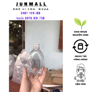 Chai nhựa đựng trà sữa 330ml chai nhựa nguyên sinh