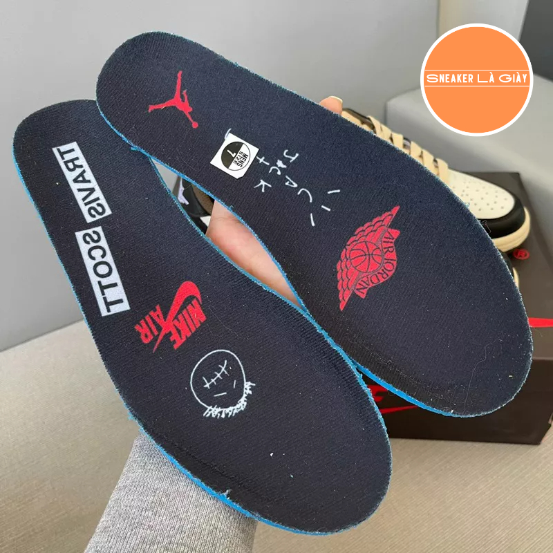 Giày Travis Scott x Air Jordan 1 Low Dark Mocha Black - Bản Cao Cấp Fullbox