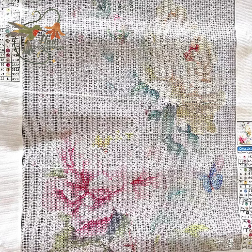 Tranh Đính Đá Hình Hoa Mẫu Đơn H76 , Gắn Đá 5D Kích Thước 30x40 Tự Hoàn Thành DIY