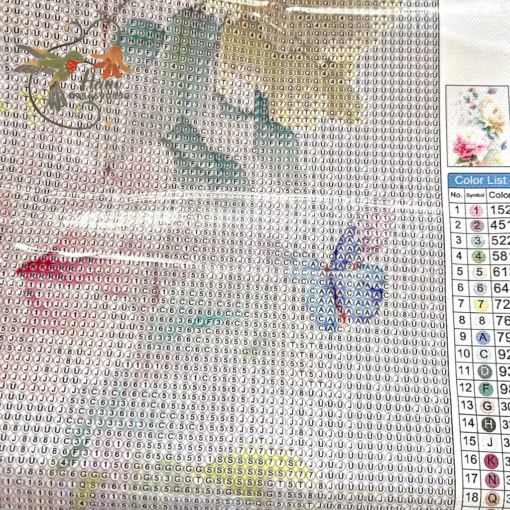 Tranh Đính Đá Hình Hoa Mẫu Đơn H76 , Gắn Đá 5D Kích Thước 30x40 Tự Hoàn Thành DIY