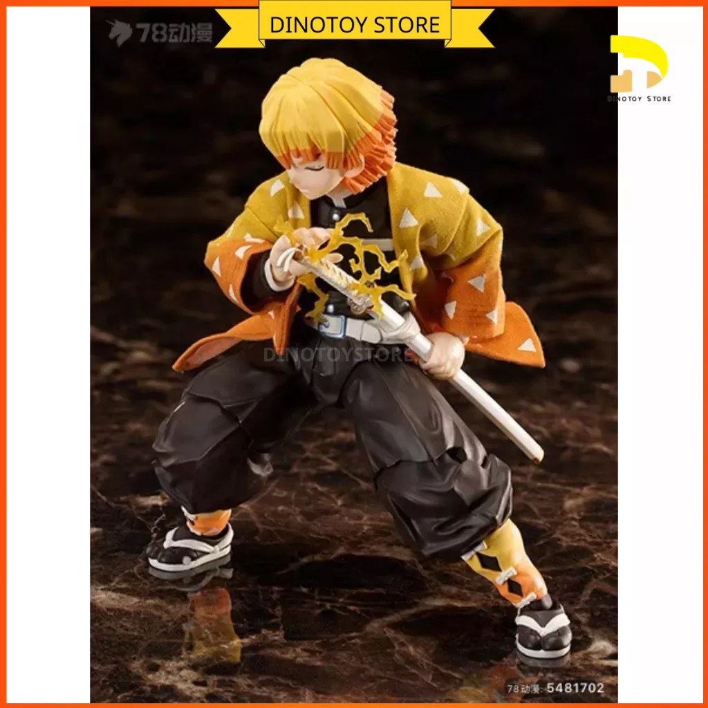 Mô hình figure chính hãng Buzzmod: Zenitsu Agatsuma - Kimesu no Yaiba