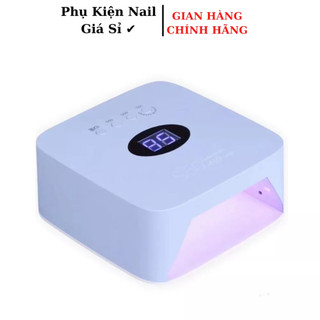 Máy hơ tích điện vuông làm nail Cordless UV.LED Lamp chính hãng ,Máy hơ tích điện nhanh khô gel ,Pin Siêu Khoẻ