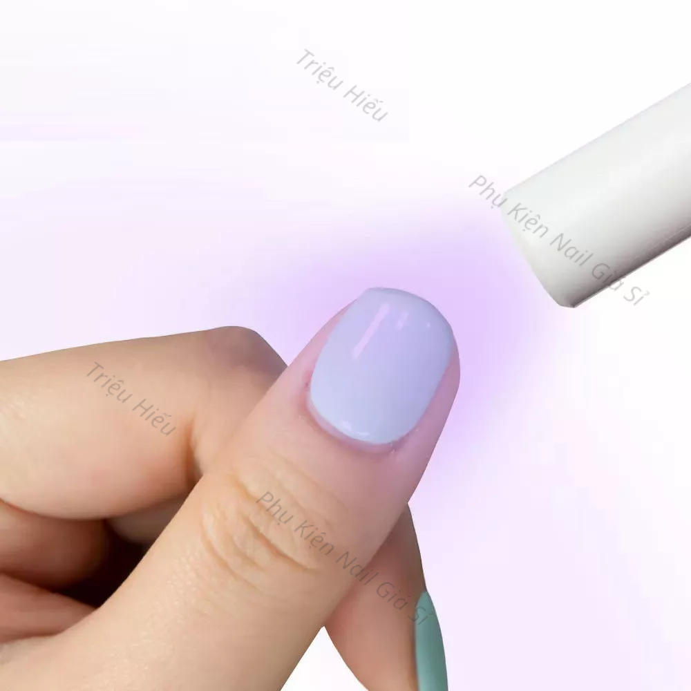 Đèn hơ móng mini UV 3 bóng led USB cầm tay nhanh khô thiết kế tiện dụng