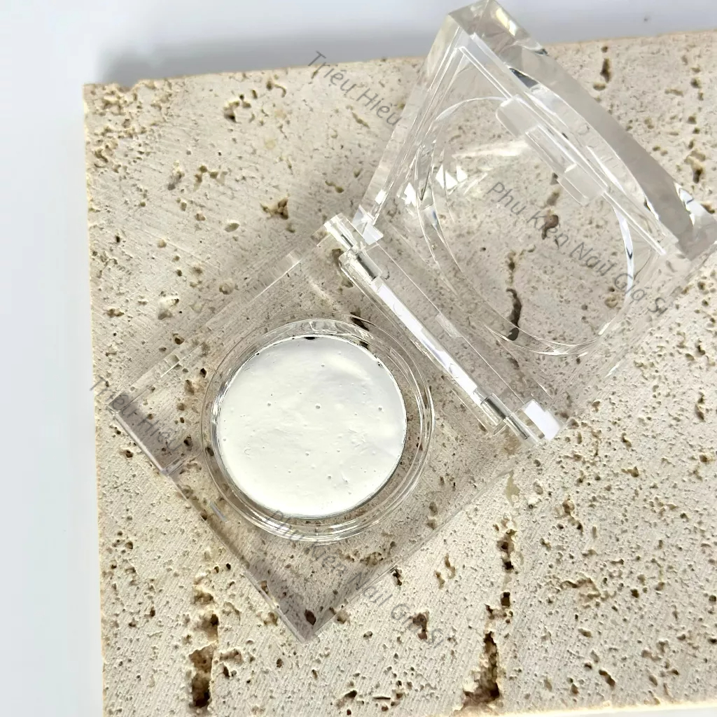 Màu nước vẽ vân đá nail hũ vuông dẹt , màu nước nén vẽ loang