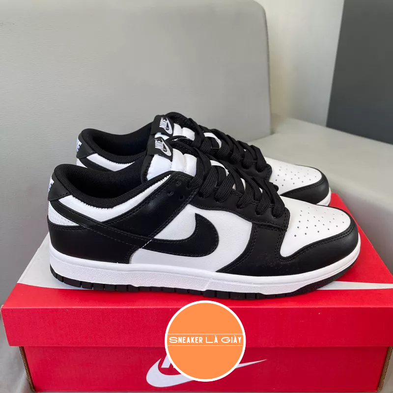 Giày SB Dunk Low Black White - BẢN CAO CẤP Fullbox