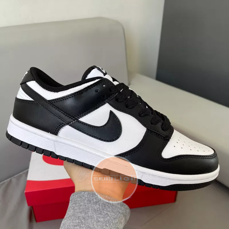 Giày SB Dunk Low Black White - BẢN CAO CẤP Fullbox