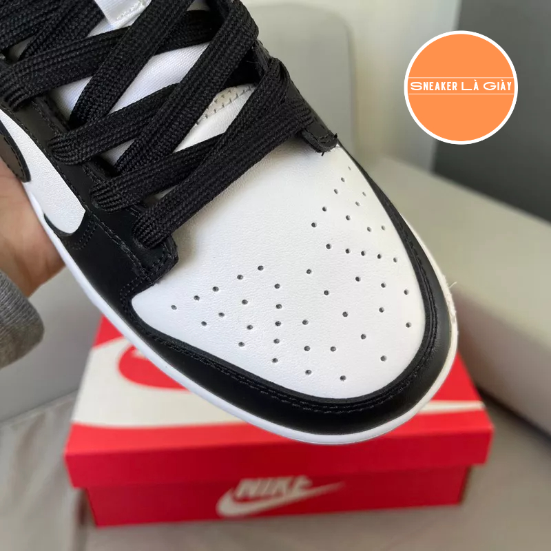 Giày SB Dunk Low Black White - BẢN CAO CẤP Fullbox