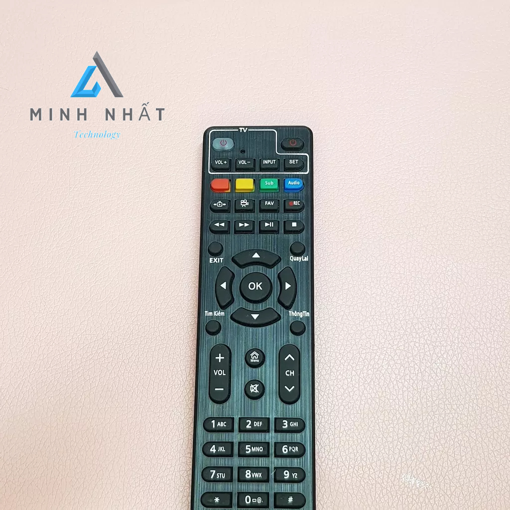 Điều khiển Tivi Viettel-Remote tivi viettel GIỌNG NÓI VÀ KHÔNG GIỌNG NÓI tặng kèm pin