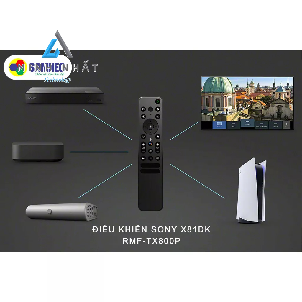 Điều khiển tivi sony giọng nói TX800P, TX800U hàng tốt mới 100%, Tặng kèm pin ! bảo hành 6 tháng