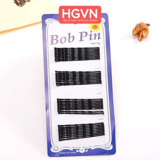 SET 36/60 Cây Kẹp Tăm Đen BOB Cao Cấp