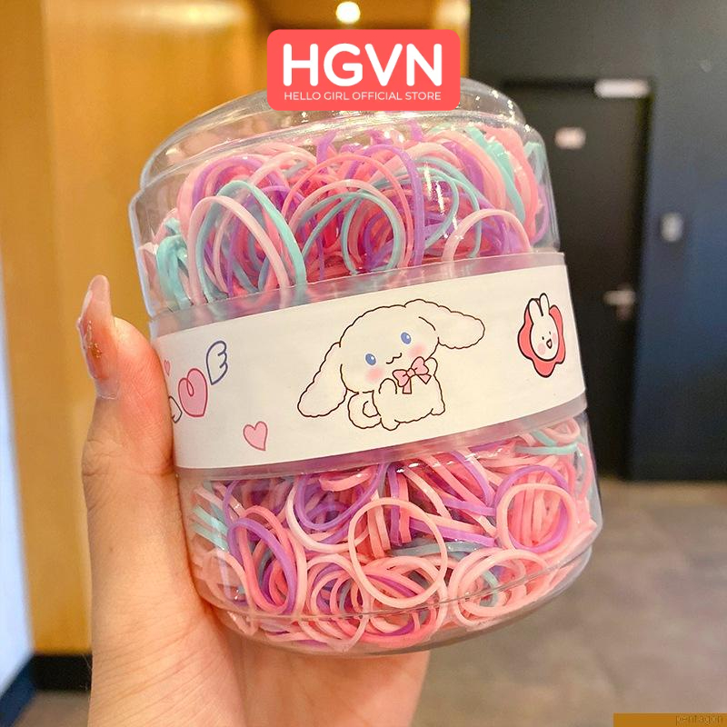 Hộp 600 Chun 2 Size Thiêt Kế Hộp 2 Ngăn Sáng Tạo Cho Bé HGVN