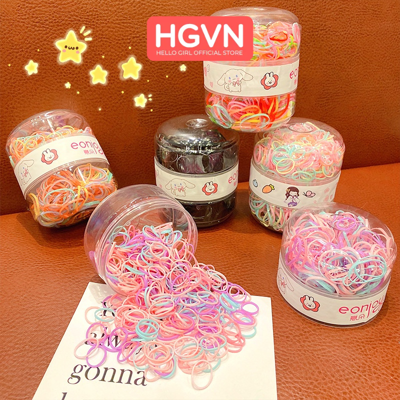 Hộp 600 Chun 2 Size Thiêt Kế Hộp 2 Ngăn Sáng Tạo Cho Bé HGVN