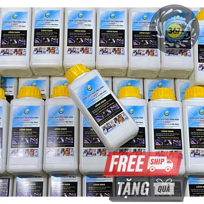 Official Shop - Tách  Màn 1 Giọt - Combo Tách Siêu Mạnh 189 -  Kèm Set 5Pcs - Tách Màn Giữ Zin Ron Áp Suất iPhone