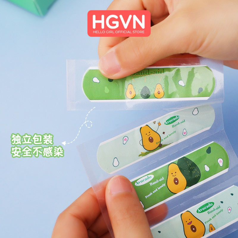 Hộp 20 Cái Băng Cá Nhân Ugo HGVN Dán Vết Thương Xinh Xắn #B91