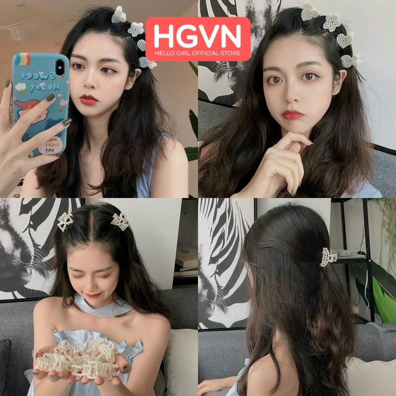SET Kẹp Tóc 16 Chi Tiết HGVN  Cho Bạn GáI KT1601  #A97