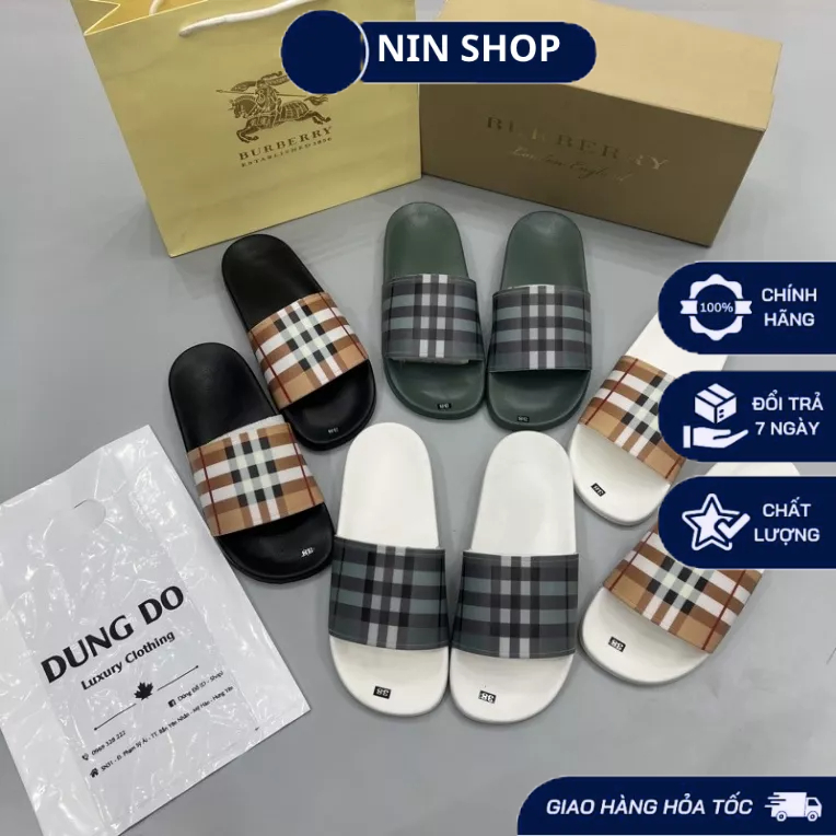 Dép lê nam nữ quai ngang, voucher miễn phí vận chuyển dép tăng chiều cao NINSHOP